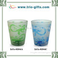 frosted souvenir etched shot glass